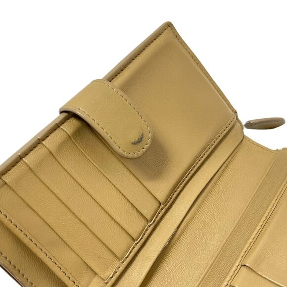 Auth BOTTEGA VENETA Intrecciato - Beige Leather B********* Bifold Wallet - Picture 5 of 11